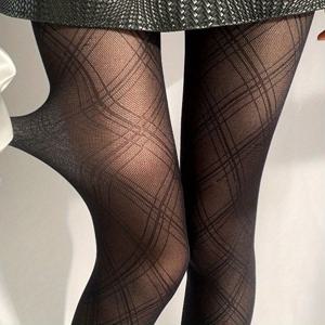 TEMU 1개 여성용 시스루 블랙 타이츠 - 파티, 야외 나이트, 테마 이벤트용 반투명 피쉬넷 스타킹 (40/D 데니어) - 편안하고 내구성 있는 팬티스타킹, 드레스/코스튬에 다용도 (세탁기 사용 가능)