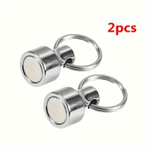 TEMU 2개 세트 헤비듀티 자석 금속 클립, 녹 방지 광택 표면, 야외 장비 및 캠핑 액세서리용 쉬운 벽걸이, 튼튼한 금속 구조, 캠핑 액세서리, 스타일리시한 금속 마감, 견고한 디자인, 캠핑, 자석 후크, 자석, 기어 조직,벽걸이 후크,모던 후크,매끄러운 마감,녹 방지 소재,고품질 금속,벽 장착 클립,강력한 자석,야외 활동 애호가,하이커