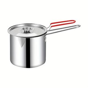 TEMU 일본 스타일 스테인리스 스틸 딥 프라이어 냄비, 뚜껑, 스트레이너 바스켓 및 오일 필터 시스템 포함 - 가정용, 튀김, 닭고기, 감자튀김, 생선용 헤비듀티 304 등급 컴팩트 프라이팬 - 탈착식 방열 손잡이 및 쉬운 청소 디자인