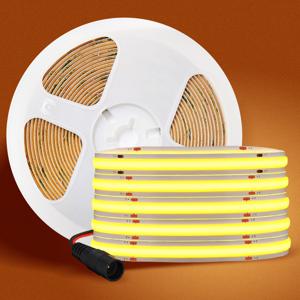 TEMU LED 스트립 조명, 5m 및 10m 옵션, 설치가 쉬움, 단색 흰색, 고조도, 절단 가능, 유연 및 자체 접착, 균일한 빛, 내구성, 가정, 주방, 계단, 캐비닛, 천장, 벽 및 침대 아래 조명에 적합합니다.