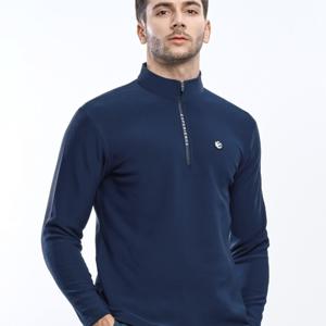 TEMU 남성 부드럽고 따뜻한 겨울용 기모집업 긴팔 티셔츠 히트온(Z13LT053M)