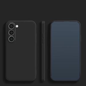 TEMU 삼성 갤럭시 S25 엣지 S24 S23 S21 S20 FE S22 플러스 S20 울트라용 오리지널 스퀘어 폰 케이스, 패션 슬림 소프트 백커버