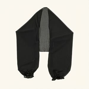 TEMU 1pc 쉬폰 소매 숄 얇은 통기성 어깨 커버, 빈티지 스타일 가벼운 여름 볼레로 드레스 및 의상용|볼레로