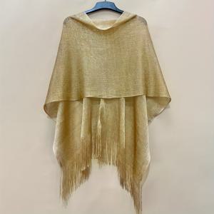 TEMU 여성용 우아한 폴리에스테르 숄, 100% 폴리에스테르, 통기성 및 방풍, 햇빛 방지 야외 가디건 스카프, 양단 염색, 가벼운 70g/m², 파티 및 캐주얼 착용용, 손세탁 가능