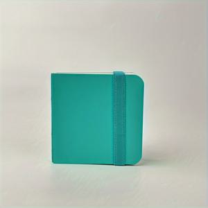 TEMU 수채화 스케치북 - 36장 고중량 140lb 무산성 종이, 3.1인치 정사각형 저널 (터키석 블루, 핑크, 피치 & 골든 컬러 코드 스파인) - 휴대용 수채화, 드로잉, 캘리그라피, 여행용 ( & 스케치에 이상적)