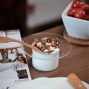 TEMU 1개 세련된 모던 유리 그릇 투명 돔 뚜껑 포함 - 보로실리케이트 유리 내구성 & 열충격 저항, 수제 스타일 소형 & 대형 그릇 (4.06oz & 10.15oz) 디저트, 샐러드, 요거트, 캐서롤용 - 가정 및 공식 식사에 이상적, 식기세척기 안전, 스크래치 방지, 장식용 서빙 접시, 주방용 그릇, 음식용 그릇