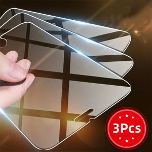 TEMU 아이폰 SE2/SE3/7/8/6/6S/Plus/SE 2020/SE 2022용 3개 강화 유리 스크린 프로텍터 9H 경도, HD 투명도, 내구성, 스크래치 방지, 광택 보호 스킨