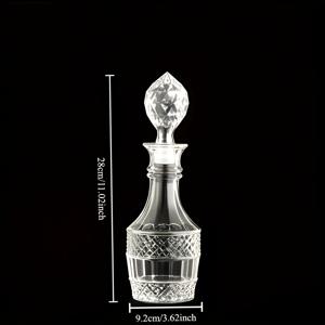 TEMU 1개 유리병 병, 빈 병, 장식용 병