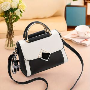 TEMU 여성용 PU 컨버터블 크로스바디/핸드백 - 조절 가능한 스트랩 & IC 잠금 장치 - 우아한 멀티컬러 대용량 파우치, 캐주얼 & 포멀 용도 - 톤/블랙/브라운/핑크/퍼플/탄/그레이 - 쉬운 관리