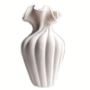 TEMU 1개 현대 세라믹 꽃병, 원형 실린더 장식 꽃병 수경 재배 용품, 홈 데코, 휴일 선물, 파티 장식 - 전원 필요 없음, 배터리 필요 없음