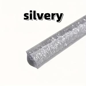 TEMU PVC 자가 접착 방수 실링 테이프 - 주방 & 욕실 타일 접합부용 - 카운터탑, 욕조, 석고보드 가장자리에 적합 - 누수 방지 실링 트림 (길이 236.22인치)