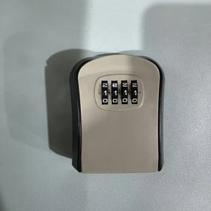 TEMU 1개의 SecurePlus 벽걸이식 조합 자물쇠 상자, 방수 PVC 보안 키 보관함, 도난 방지 기능, 부드럽고 내식성이 있는 가정 키 보관 솔루션