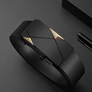 TEMU 남성용 세련된 블랙 인조 가죽 벨트 - 캐주얼, 비즈니스, 공식 의상, 캐주얼 벨트|기하학적 버클 벨트|내구성 있는 벨트