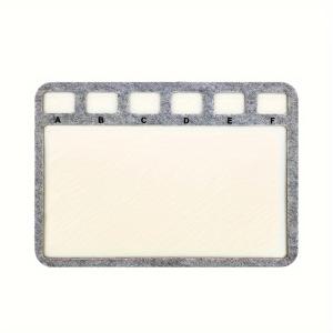 TEMU 비즈 매트, 부드럽고 완벽하게 안정적인, 센티미터 눈금, 비즈 매트와 스테인리스 스틸 집게, 숟가락 포함, 보석 만들기용 비즈 재료