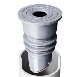 TEMU 1개 플라스틱 방취 역류 방지기 - 접이식 조립 불필요 배수 플러그 및 주방 싱크대, 세탁기, 샤워 욕조용 밀봉 링 - 탈취, 막힘 방지, 부식 방지, 역류 방지 장치 | 쉬운 설치 | 내구성 있는 배수 플러그