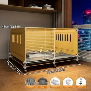 TEMU 루틴 닭장 사육 케이지 실내용 방수 암막 닭집 애완동물 용품 병아리 케이지