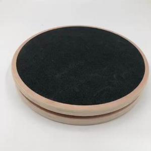 TEMU 블랙 미끄럼 방지 홈 피트니스 트위스팅 디스크 밸런스 보드 & 회전 기계 - 수동 조작, 다기능 장비, 코어 강화, 복근 운동, 요가 트레이닝, 척추 재활 (없음)