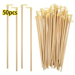 TEMU 50개 바마부 랜턴 핸들 - 축제 파티 장식용 DIY 공예 키트, 전원 필요 없음, 조립 쉬움