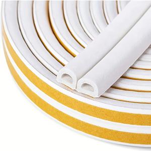 TEMU 20미터 문과 창문용 자체 접착식 방수 방음 방풍 테이프, 틈새 스티커, 벽 데칼, 비닐 장식, 봄철 홈데코레이션