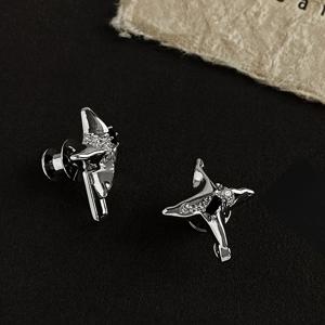 TEMU 2pcs 조절 가능한 데님 허리 버클 - 튼튼한 스타 모양 디자인, 청바지에 완벽한 맞춤, 세련된 남성 패션 액세서리