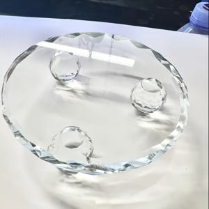 TEMU 우아한 라운드 컷 옥타곤 디스플레이 스탠드 - 보석, 액세서리 및 페이퍼웨이트 전시용, 홈 & 오피스 장식에 완벽, 전기 불필요