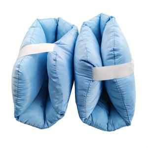 TEMU 1/2개 발뒤꿈치 쿠션 보호대, 침대 휴식용 발뒤꿈치 지지 베개, 발뒤꿈치 압박 완화용 쿠션, 침대에 누운 환자용 발뒤꿈치 베개, 압박 완화용 다리 들기 베개