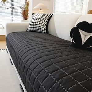 TEMU 기하학 패턴 퀼트 소파 커버, 세련된 디자인의 세탁 가능하고 미끄럼 방지 기능이 있는 애완동물 친화적 2인용/3인용/4인용 소파 보호커버 – 거실, 침실, 사무실에 완벽한 선택