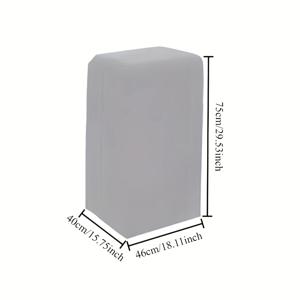 TEMU 1PC 휴대용 에어컨 커버 - 2가지 색상, 옥스포드 원단 (블랙/그레이), 침실용 휴대용 에어컨에 적합, 휴대용 에어컨 보호 커버 (커버만 포함)|이동식에어컨|휴대용에어컨|이동형에어컨