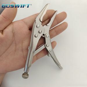 TEMU GOSWIFT 헤비듀티 조절 가능한 집게 - 5인치 컴팩트, 자동차 수리, 전자제품 제작, DIY 프로젝트용 - 전문가 및 취미 활동가를 위한 고품질 금속 구조 & 원핸드 작동, 인체공학적 그립, 다목적 도구