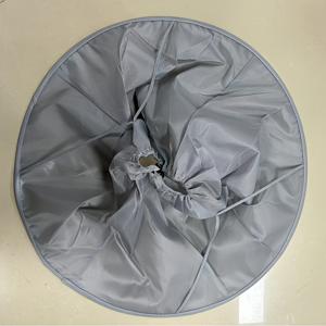 TEMU 1개 접이식 헤어컷팅 망, 남녀공용 블랙 빗 포함 - 살롱 및 가정용 90구역 조절 가능