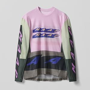 TEMU 새로운 MAAP 사이클링 의류 MTB 다운힐 자전거 저지 빠른 건조 모토크로스 자전거 다운힐 시클리즈모 남성용 긴팔 BMX 남녀공용, 기하학적 패턴,운동복,통기성 소재,빠른 건조 원단