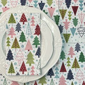 TEMU 16개/세트, 두꺼운 크리스마스 종이 냅킨, 컬러풀 크리스마스 파티 장식 종이 타월 15.7x13인치, 레스토랑 디저트 가게 홈 파티 용품, 할로윈, 크리스마스 이벤트 & 파티 용품 할로윈&크리스마스