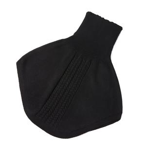 TEMU 여성용 두꺼운 겨울 스카프 - 우아한 넥 랩 케이프, 방풍 차가운 날씨 샤울, 브라운/포멀 아웃핏용 - 쉬운 관리 (손세탁/드라이클리닝), 겨울 옷, 고칼라 디자인, 내구성 있는 원단, 스타일리시 케이프, 부드러운 소재, 따뜻한 케이프, 사무실 착용