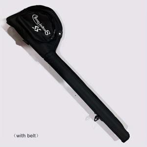 TEMU 소우가이랑 플라이 낚시대 케이스 블루 블랙 레드 스플라이스드 피쉬 로드 백, 낚시 장비 보관 가방