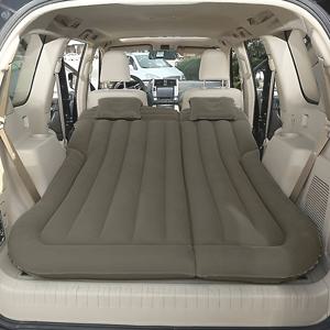 TEMU 헤비듀티 PVC 차량용 에어 매트리스 - 인플레이터블 여행 침대, 인체공학적 지지대 포함, 컴팩트 보관 디자인 & 펌프 필요 없음, SUV 및 캠핑용 트렁크 공간 절약, 세련된 외관, 내구성 있는 소재