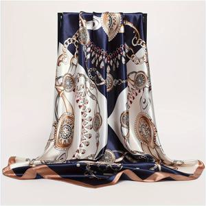 TEMU 1pc 90*90cm 사각 스카프, 패션 프린트 따뜻한 헤드 스카프, 야외 헤드 스카프, 사계절 얇은 사각 스카프, 새로운 에어컨 방 헤드 스카프, 인기 있는 여성 헤드 스카프