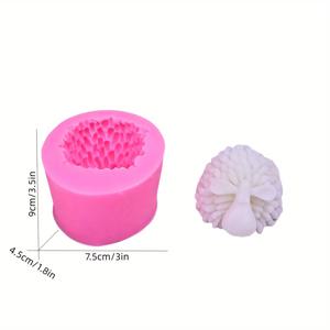 TEMU 3D 양 모양 캔들 점토 실리콘 몰드 수지 동물 비누 몰드 DIY 염소 수지 몰드 수제 비누 캔들 석고 장식 몰드, 이드, 라마단 선물