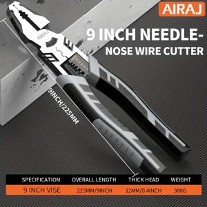 TEMU 1개 고경도 타이거 플라이어, 전기 기술자 특수 뾰족한 펜치, 산업 등급 노동 절약 절단 와이어 플라이어