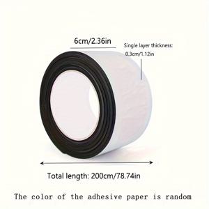 TEMU 1 롤 EVA 소음 감소 바닥 스티커, 하이 힐 자체 접착 신발 패드, 스포츠 신발, 샌들, 신발 구멍 수리 패치, 신발 바닥 보호 패드, 테이블과 의자용 다리 보호 패드