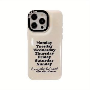 TEMU 고급스러운 스타일의 간단한 휴대폰 케이스