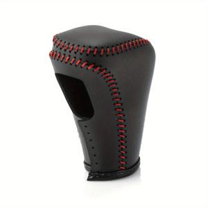 TEMU 혼다 ZRV 어코드 시빅 CRV HR-V 2023-2024 자동차 인테리어 액세서리를 위한 PU 가죽 자동차 기어 시프트 노브 커버