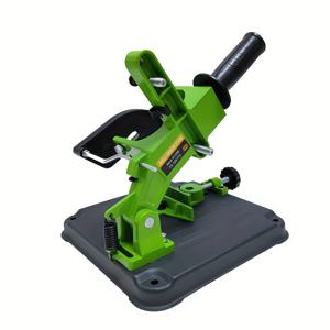 TEMU 견고한 금속 앵글 그라인더 스탠드 - 쉬운 설치, 높은 안정성을 위한 대형 베이스, 전원 필요 없음