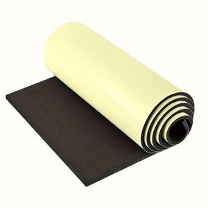 TEMU 33x200cm 네오프렌 스펀지 고무 폼 시트 (접착 뒷면 포함) - 방음 단열 보드, 3/5/8mm 두께, 블랙 폼 롤 (코스프레 패딩, 공예, 개스킷 & 의상 제작용), 공예용 폼 시트, 공예 폼 시트