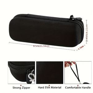 TEMU 방수 및 방진 EVA 미니 여행용 전동칫솔 보관 케이스 하드 박스