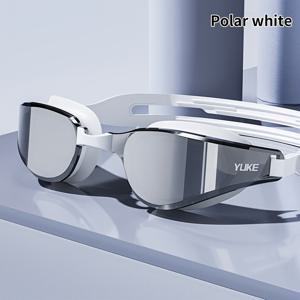 TEMU 남녀공용 HD 방수 방안 수영 고글 - 코팅 렌즈, 경주 및 야외 레저에 완벽, 크리스마스 선물로 최고|물안경