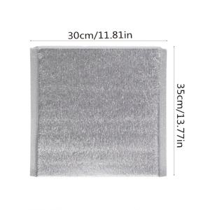 TEMU 16개 두꺼운 알루미늄 포일 보온 배송 봉투 - 내열성, 누수 방지, 재사용 가능 냉장 보관 및 포장, 우편용 - 4가지 사이즈 제공 (24x24x24x23cm) | 다중 크기 패키지 | 내구성 강화