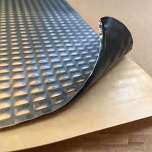 TEMU 자동차 방음 진동 감쇠 패드 알루미늄/비닐 400*250*2mm 2개 세트