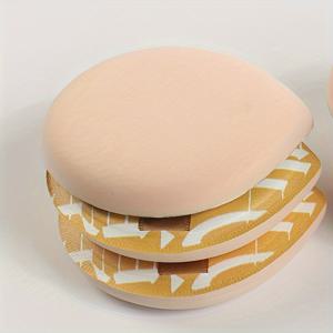 TEMU 10개입 벨벳 소프트 메이크업 믹스 스펀지 - 라텍스 프리, 크림&파운데이션 겸용, 패셔너블한 디자인, 모든 피부톤에 적합, 컨투어링 완벽, 10-40개 세트