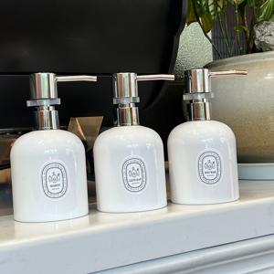 TEMU 인터넷 셀럽 2025 핫 아이템 화이트 리필 가능 병, 호텔 미용실 및 가정 욕실에 적합, 손세정제, 샴푸, 샤워 젤, 컨디셔너, 에센셜 오일, 목욕 오일에 분할 가능