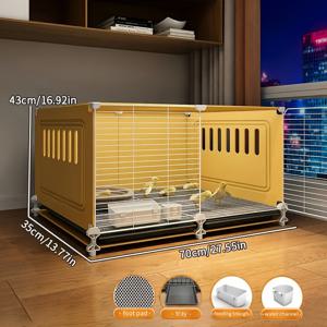 TEMU 루틴 닭장 사육 케이지 실내용 방수 암막 닭집 애완동물 용품 병아리 케이지